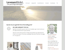 Tablet Screenshot of levesenbilraad.dk